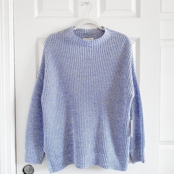 cupcakes & cashmere Sweaters - Chunky Knit Mock Neck Sweater